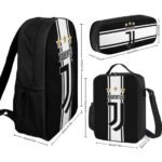 Juventus FC Student Schulranzen Lunchbag Stifttasche Kombination