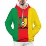 Kamerun Kapuzenpulli Mit Fleece Für Männer Und Frauen