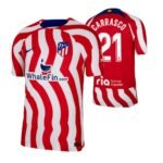 Atletico Madrid Yannick Carrasco 21 Home Trikot 2022-2023