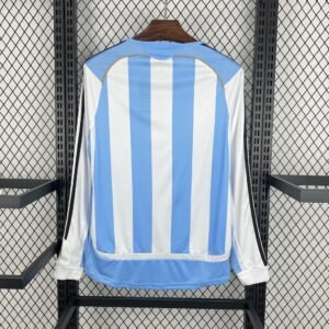 Argentinien Retro Langarm Home Trikot WM 2006