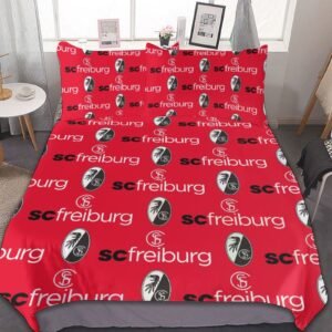 SC Freiburg Bettwäscheset 3 Stück Kinder Erwachsene Steppdeckenbezug Steppdeckenbezug Multi Size Laken Set