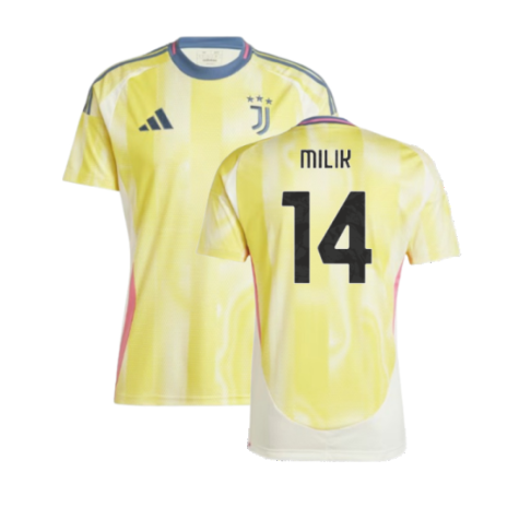 Juventus Arkadiusz Milik 14 Away Trikot 2024-2025