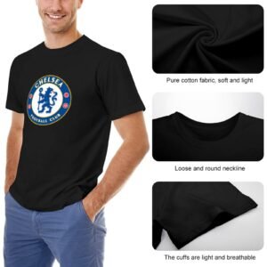 Chelsea FC Core Stretch Slim Cneck Gildan Tee T-Shirt Herren