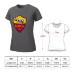 AS Rom Damen Kurzarm Rundhals T-Shirt Casual Sommer Tops
