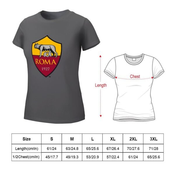 AS Rom Damen Kurzarm Rundhals T-Shirt Casual Sommer Tops