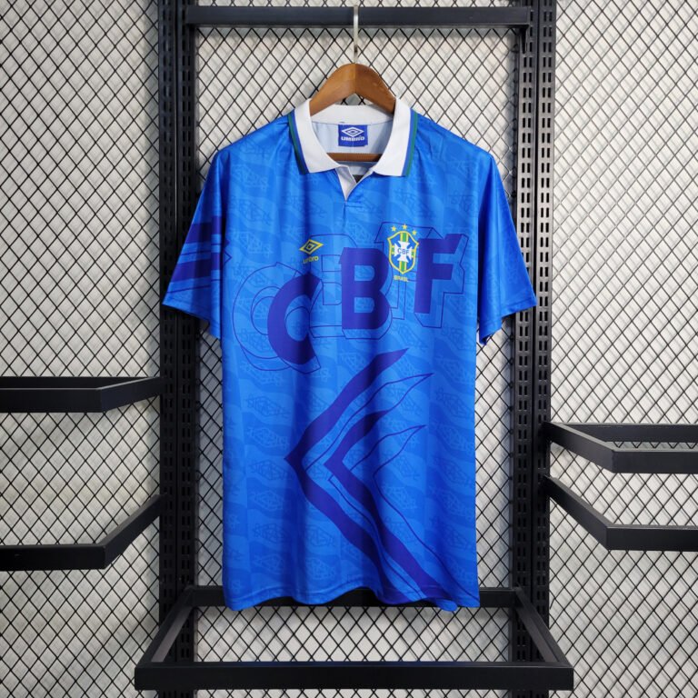Brasilien Away Retro Trikot 1992-1993