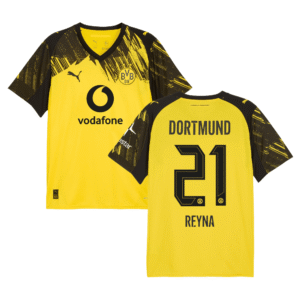 Borussia Dortmund Giovanni Reyna 21 Home Trikot 2025-2026