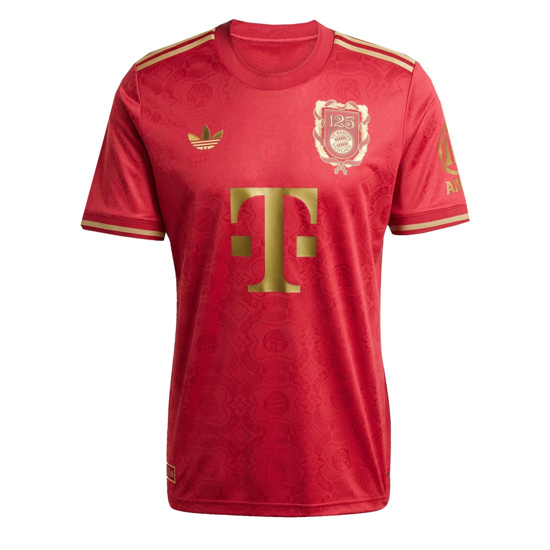 FC Bayern München 125-jähriges Jubiläum Sondertrikot 2024-2025 - Rot FC Bayern München 125-jähriges Jubiläum Sondertrikot 2024-2025 - Rot