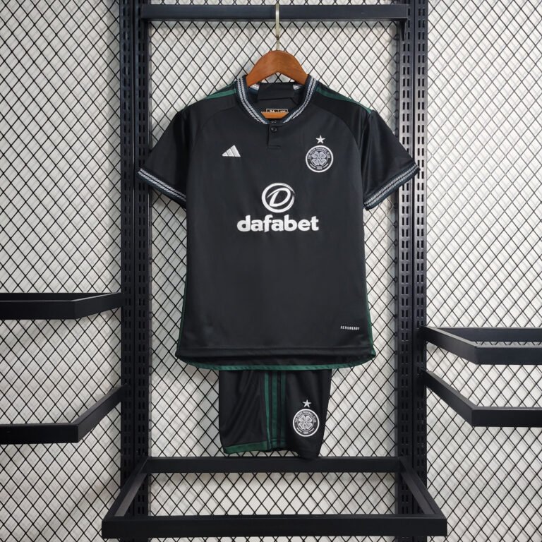 Glasgow Celtic Auswärtstrikot Kinder Minikit 2023-2024