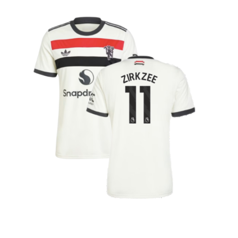 Manchester United Joshua Zirkzee 11 Third Trikot 2024-2025