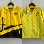Borussia Dortmund Beidseitig Verwendbar Anthem Jacke 2023-2024
