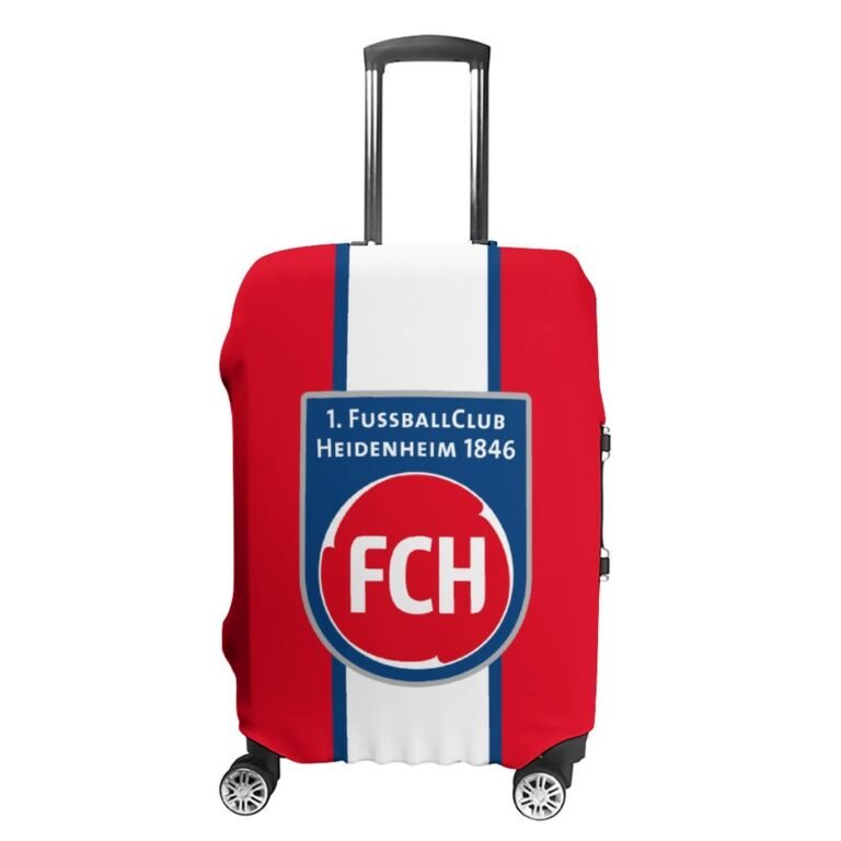 FC Heidenheim Gepäckschutz Elastisches Design Staubdicht Und Anti-Kratz-Gepäckhülle