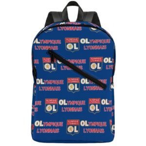 Olympique Lyonnais Unisex Backpack Rucksack Outdoor Wanderrucksack