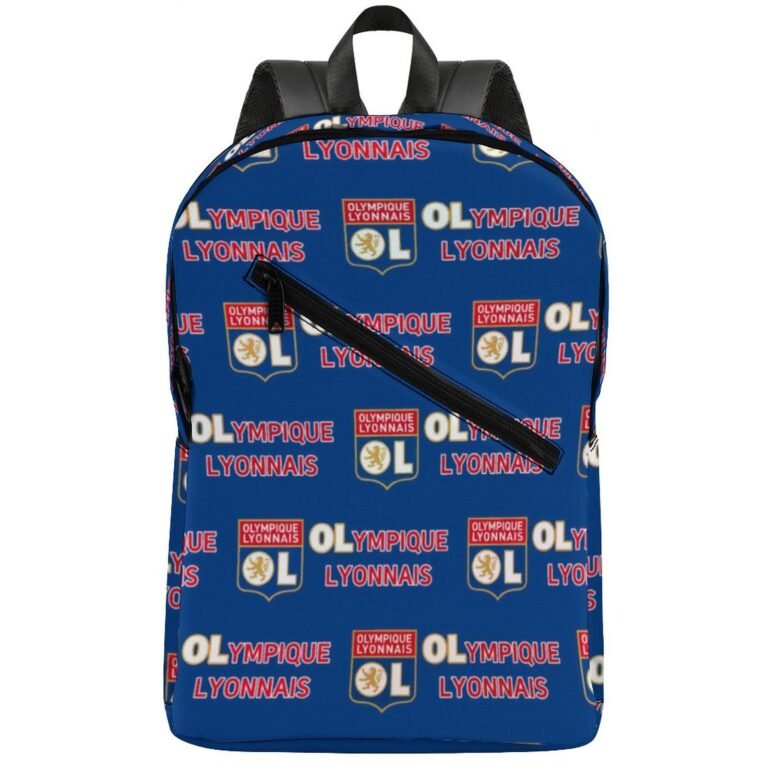 Olympique Lyonnais Unisex Backpack Rucksack Outdoor Wanderrucksack