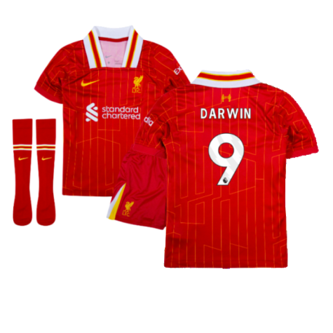FC Liverpool Darwin Núñez 9 Heimtrikot Kinder Minikit 2024-2025