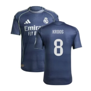 Real Madrid Toni Kroos 8 Away Trikot 2025-2026