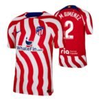 Atletico Madrid Jose Gimenez 2 Home Trikot 2022-2023