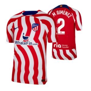 Atletico Madrid Jose Gimenez 2 Home Trikot 2022-2023