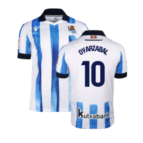 Real Sociedad Mikel Oyarzabal 10 Home Trikot 2023-2024