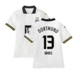 Borussia Dortmund Pascal Groß 13 Third UCL Trikot 2024-2025