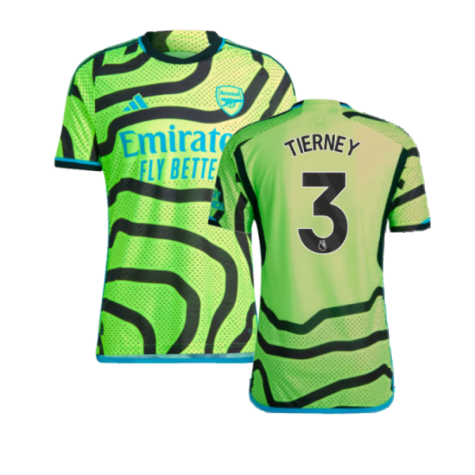 Arsenal Kieran Tierney 3 Away Trikot 2023-2024
