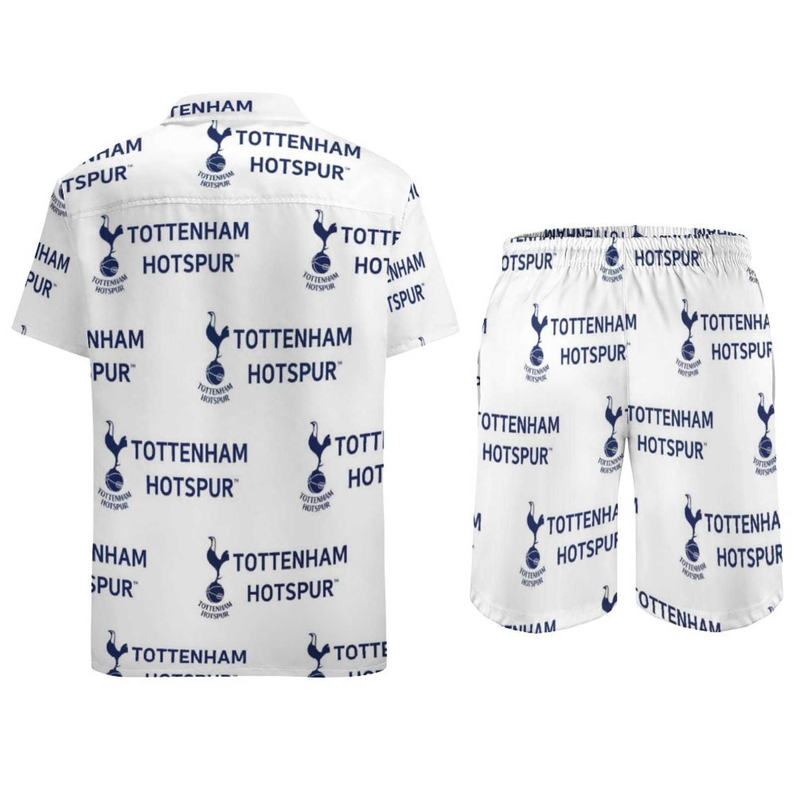 Tottenham Hotspur Lässiges Strandbekleidungsset Kurzärmeliges Hemd Plus Strandhose Tottenham Hotspur Lässiges Strandbekleidungsset Kurzärmeliges Hemd Plus Strandhose