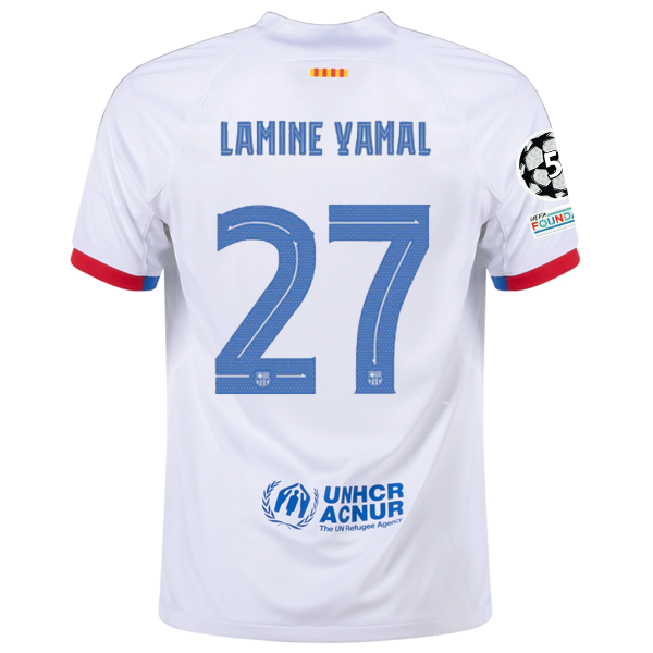FC Barcelona Lamine Yamal 27 Away Trikot 2023-2024