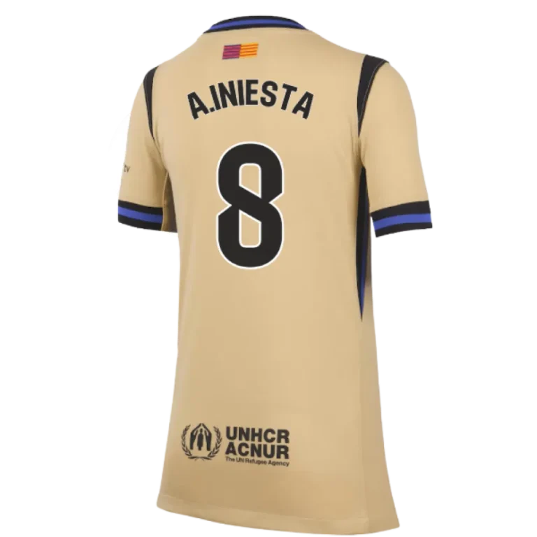 FC Barcelona Andrés Iniesta 8 Away Trikot 2025-2026