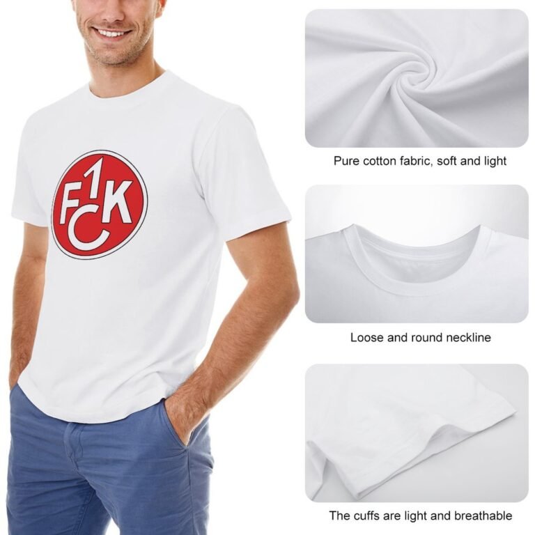 FC Köln Core Stretch Slim Cneck Gildan Tee T-Shirt Herren