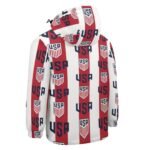 Vereinigten Staaten Kinder Winddicht Outdoorjacke Mit Kapuze Sweatjacke Windbreaker