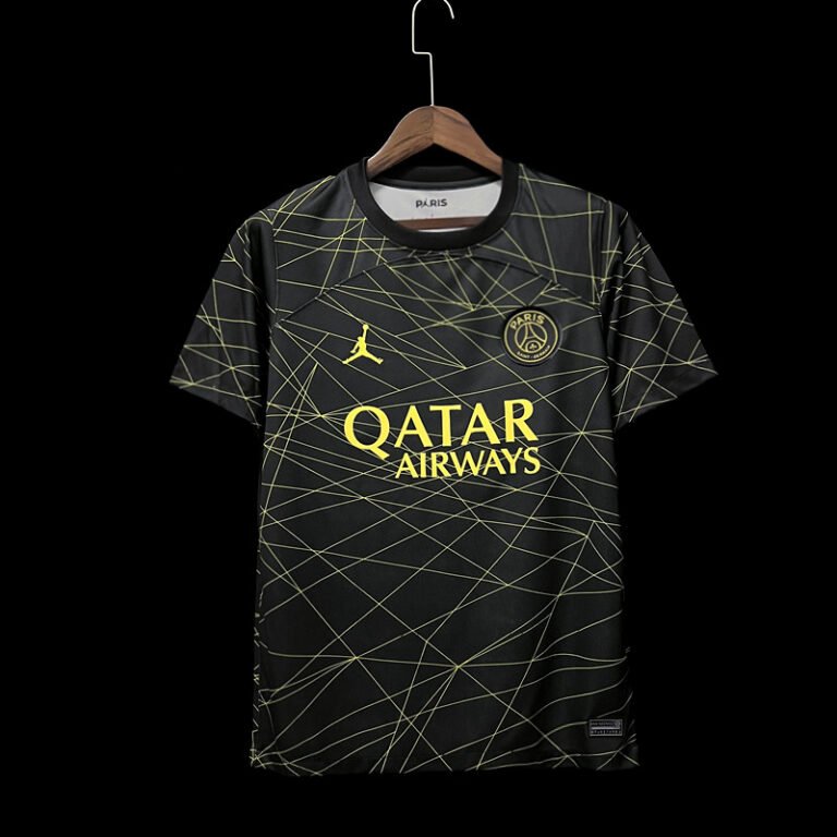 Paris Saint-Germain 4. Trikot 2022-2023 - Schwarz