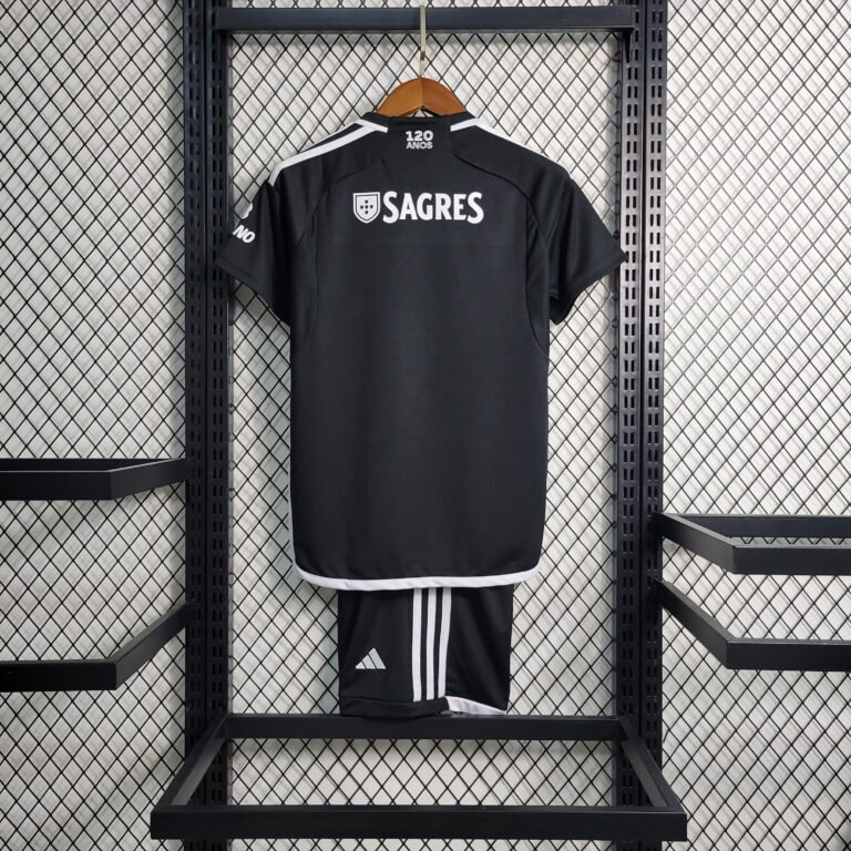 Benfica Auswärtstrikot Kinder Minikit 2023-2024