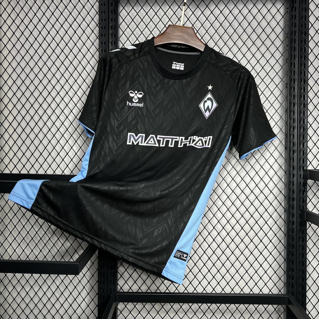 Werder Bremen Away Trikot 2024-2025 - Schwarz Werder Bremen Away Trikot 2024-2025 - Schwarz