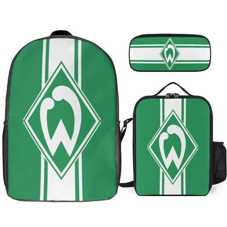 Werder Bremen Student Schulranzen Lunchbag Stifttasche Kombination