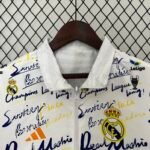 Real Madrid Beidseitig Verwendbar Anthem Jacke 2024-2025 - Weiß