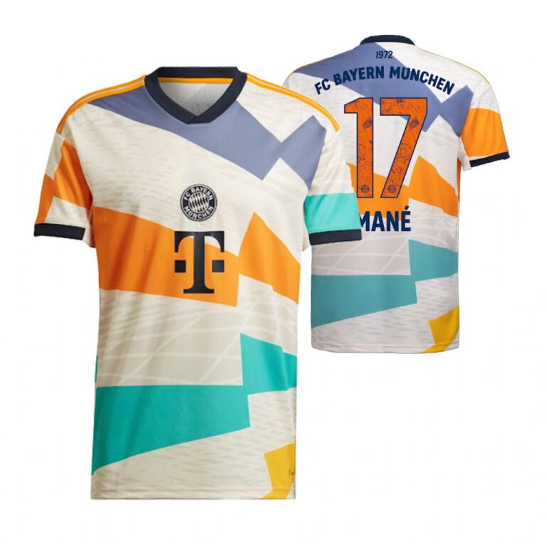 FC Bayern München Sadio Mané 50 Jahre Olympiastadion Trikot 2022-2023