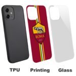 AS Rom Stoßfest Glaskasten Handyhüllen & Cover Für IPhone 12