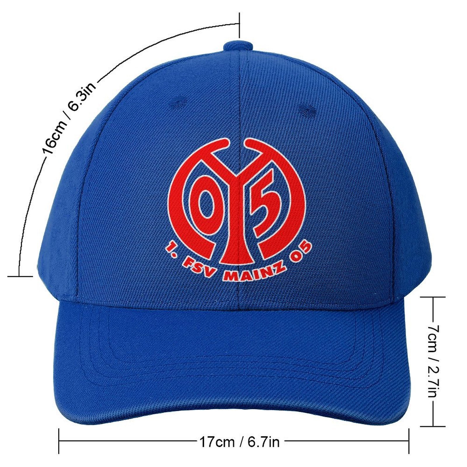 Unisex Mainz 05 Baseball Cap Verstellbar Reine Farbe Baseballkappe Mütze Unisex Mainz 05 Baseball Cap Verstellbar Reine Farbe Baseballkappe Mütze