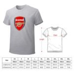 Arsenal Core Stretch Slim Cneck Gildan Tee T-Shirt Herren