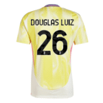 Juventus Douglas Luiz 26 Away Trikot 2024-2025