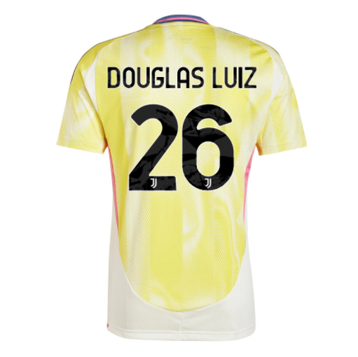 Juventus Douglas Luiz 26 Away Trikot 2024-2025