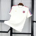 Olympique Lyonnais 75 Jähriges Jubiläum Sondertrikot 2025-2026 - Weiß