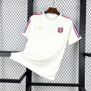 Olympique Lyonnais 75 Jähriges Jubiläum Sondertrikot 2025-2026 - Weiß