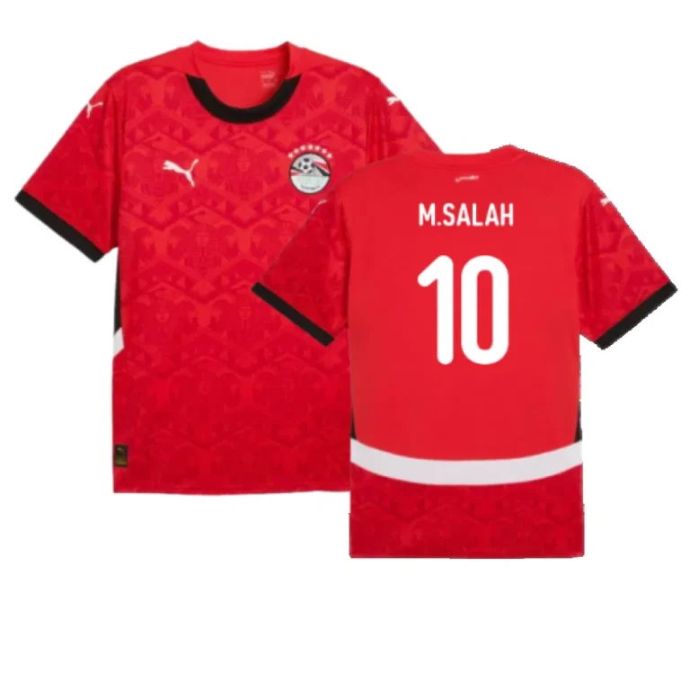Ägypten Mohamed Salah 10 Home Trikot 2024-2025