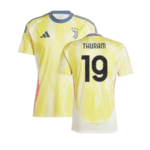 Juventus Khéphren Thuram 19 Away Trikot 2024-2025