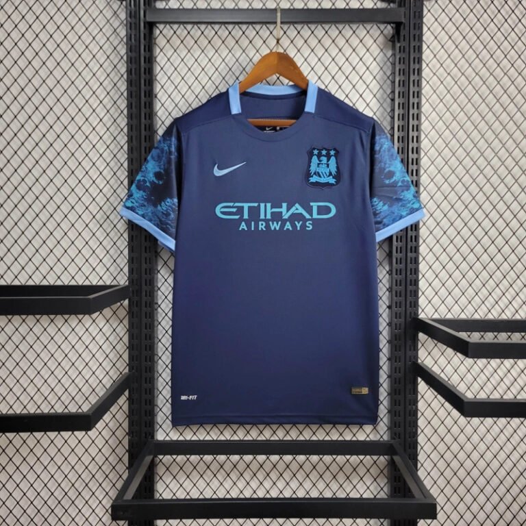 Manchester City Retro Away Trikot 2015-2016