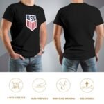 Vereinigten Staaten Stretch Slim Cneck Gildan Tee T-Shirt Herren