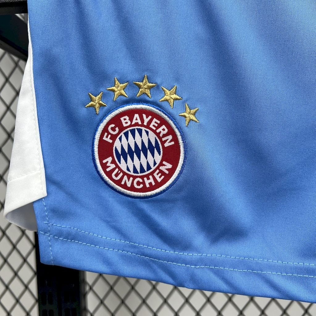 Bayern München Torwart Trikot Kinder 2025-2026 - Blau Bayern München Torwart Trikot Kinder 2025-2026 - Blau