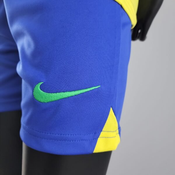 Brasilien Heimtrikot Kinder Mini Kit WM 2022