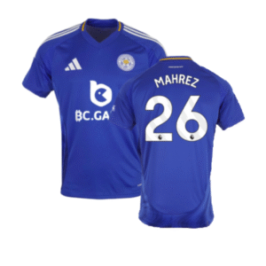 Leicester City Riyad Mahrez 26 Home Trikot 2024-2025